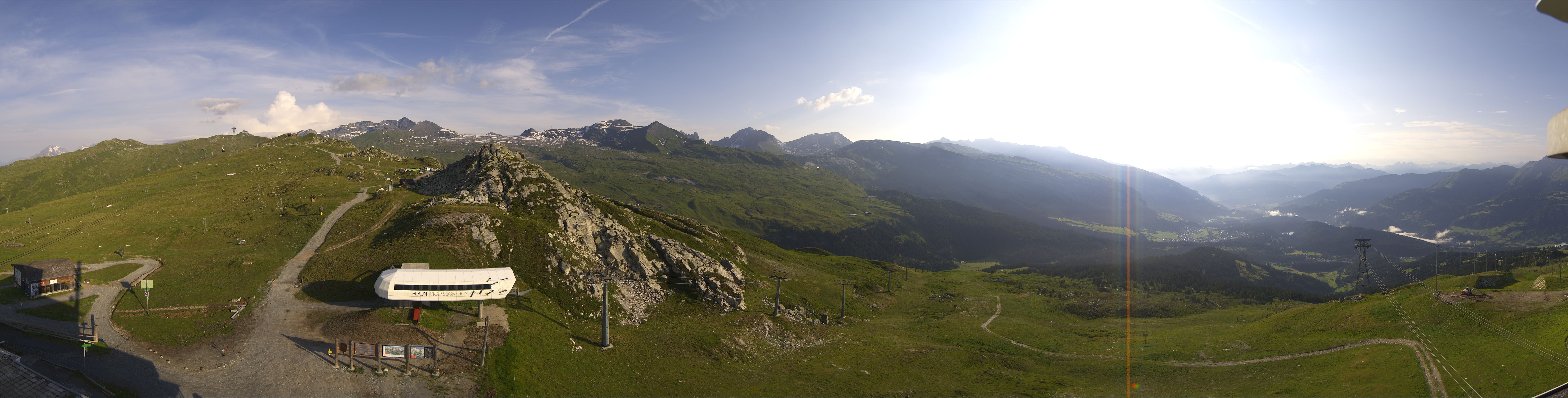 Archiv Foto Webcam Bergstation Crap Sogn Gion