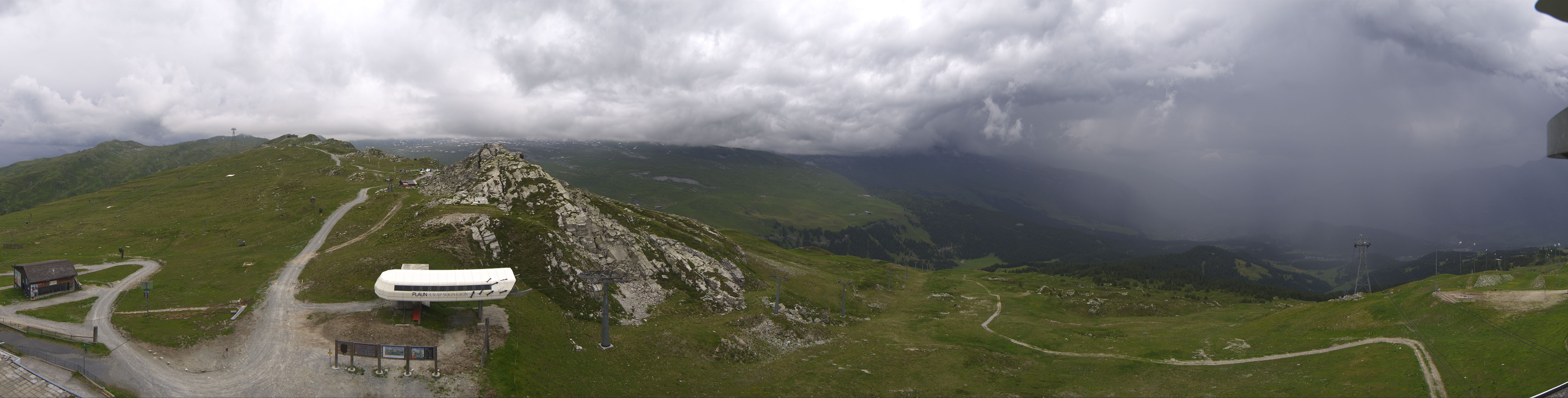 Archiv Foto Webcam Bergstation Crap Sogn Gion