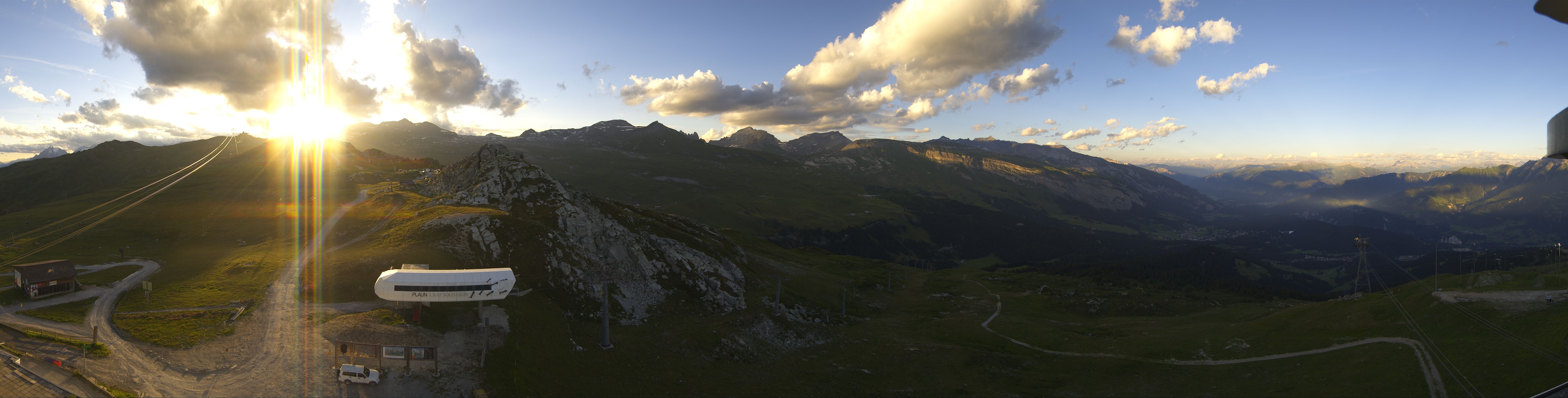 Archiv Foto Webcam Bergstation Crap Sogn Gion