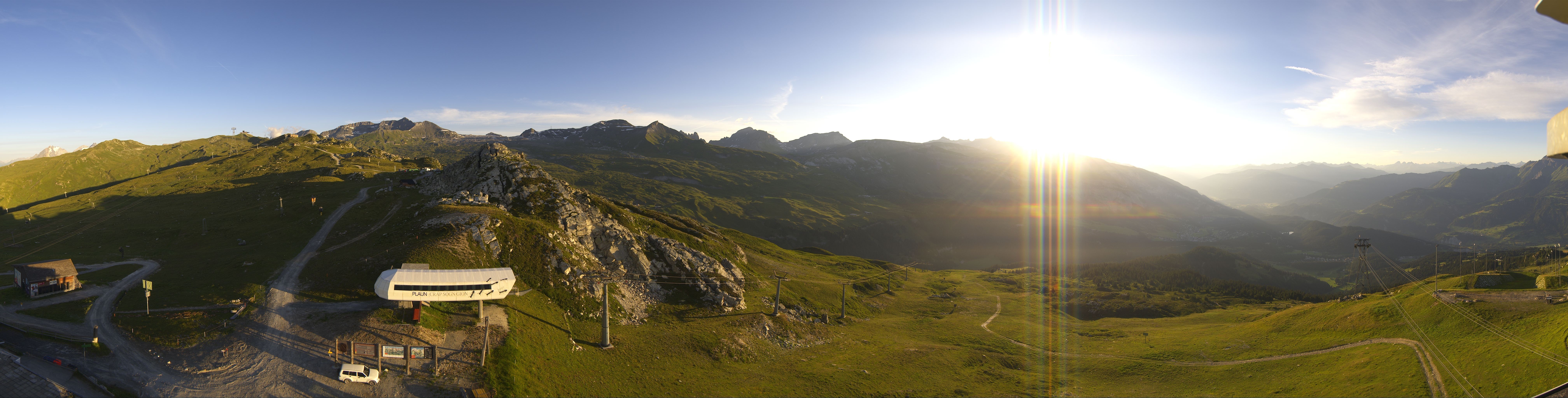 Archiv Foto Webcam Bergstation Crap Sogn Gion