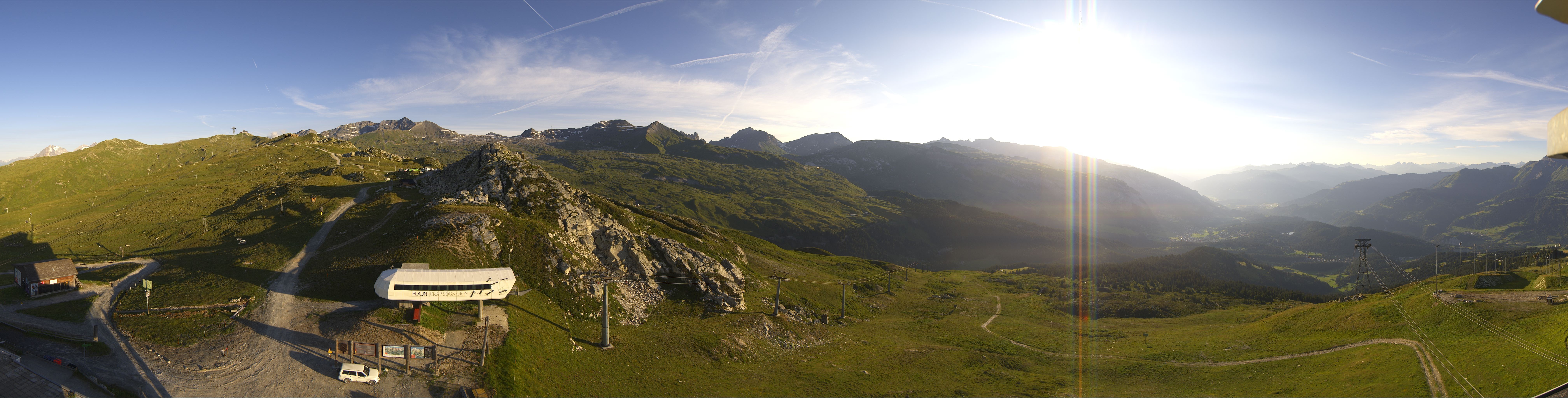 Archiv Foto Webcam Bergstation Crap Sogn Gion