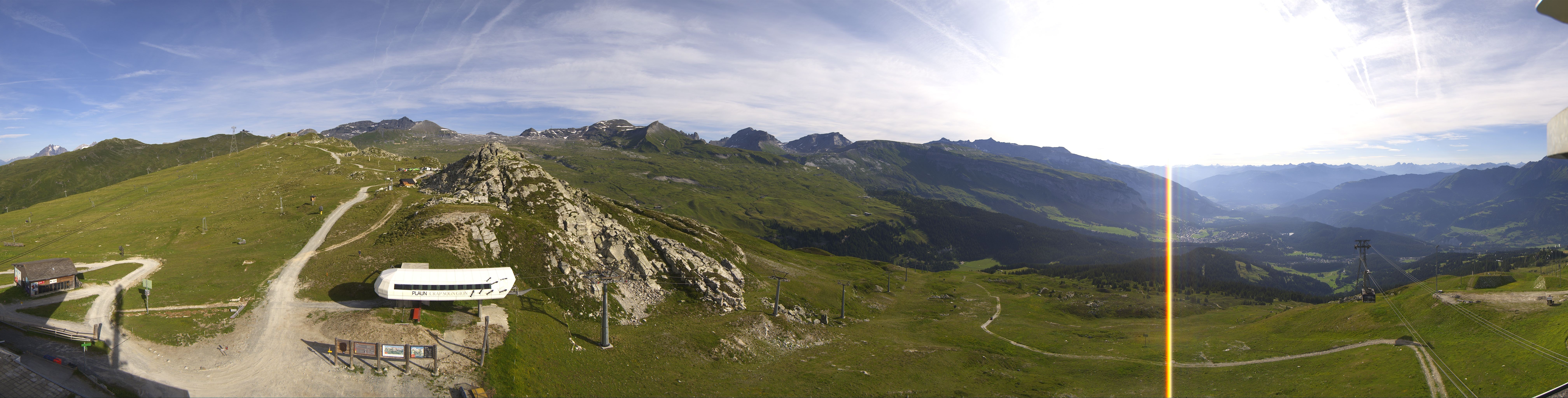 Archiv Foto Webcam Bergstation Crap Sogn Gion