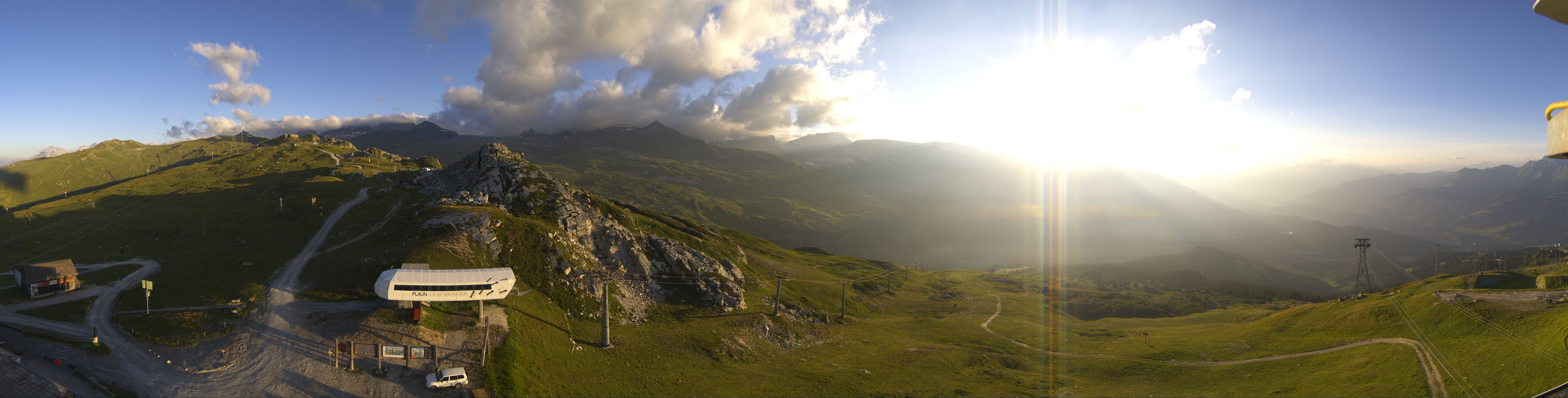 Archiv Foto Webcam Bergstation Crap Sogn Gion