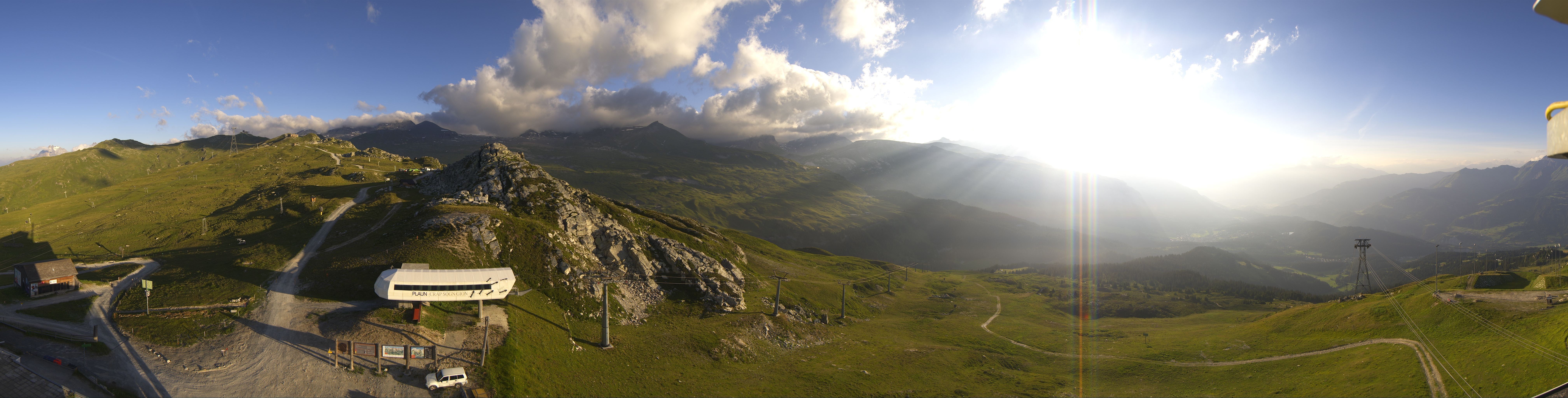 Archiv Foto Webcam Bergstation Crap Sogn Gion