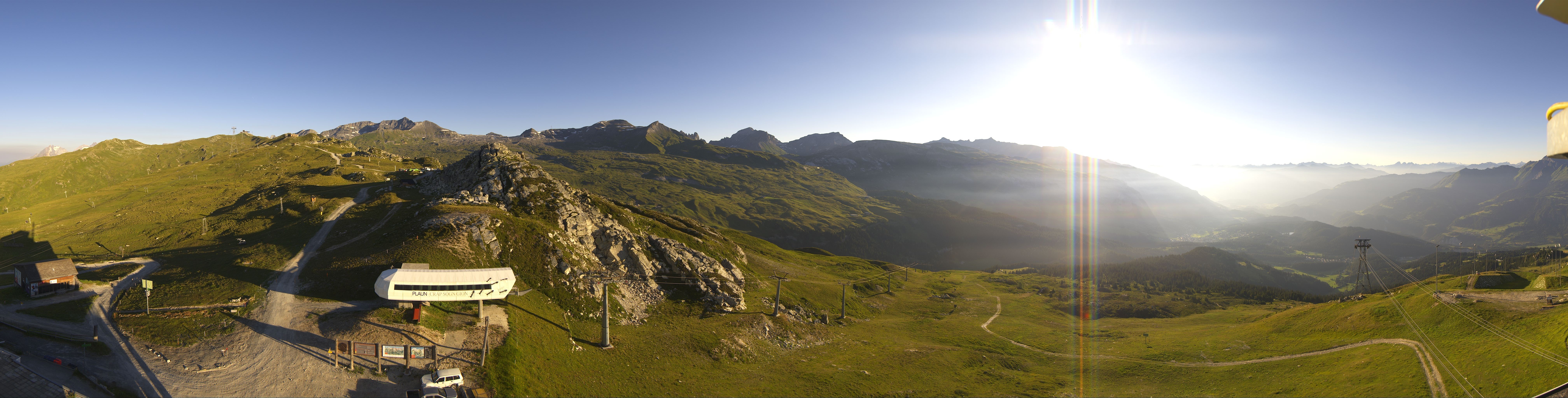 Archiv Foto Webcam Bergstation Crap Sogn Gion