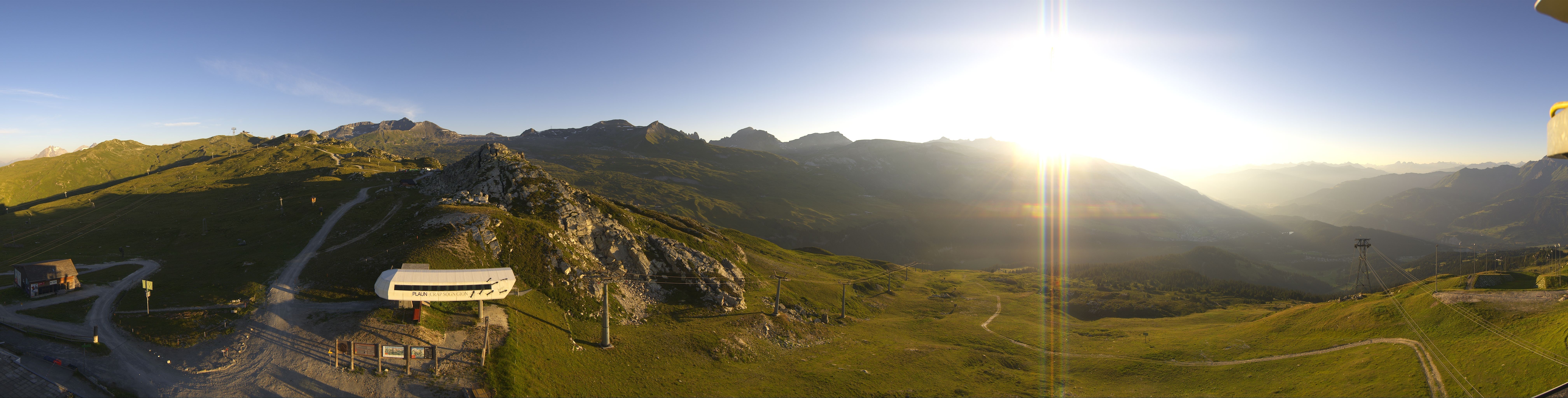 Archiv Foto Webcam Bergstation Crap Sogn Gion