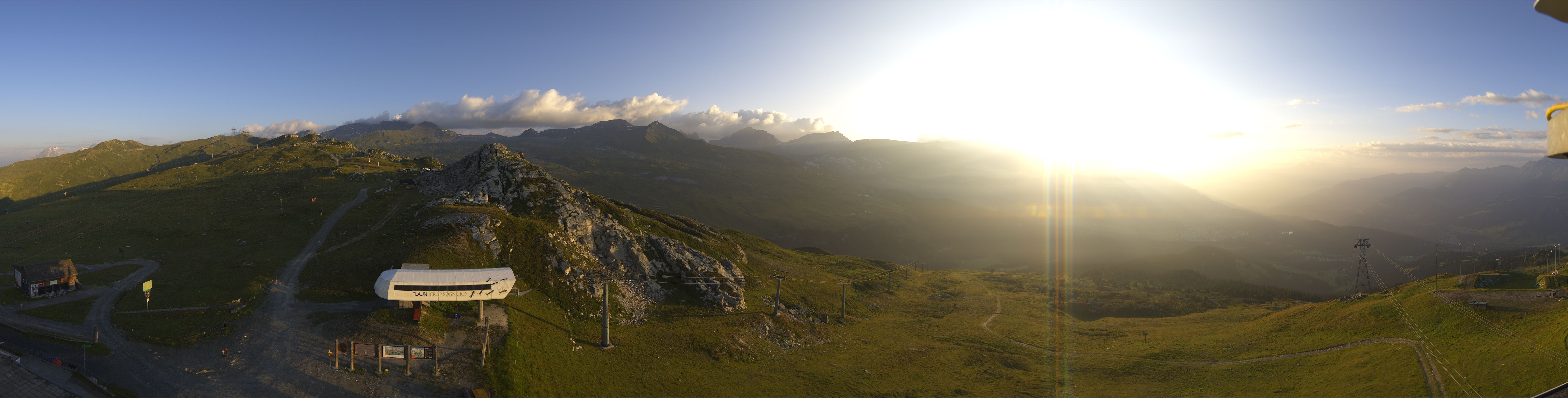 Archiv Foto Webcam Bergstation Crap Sogn Gion