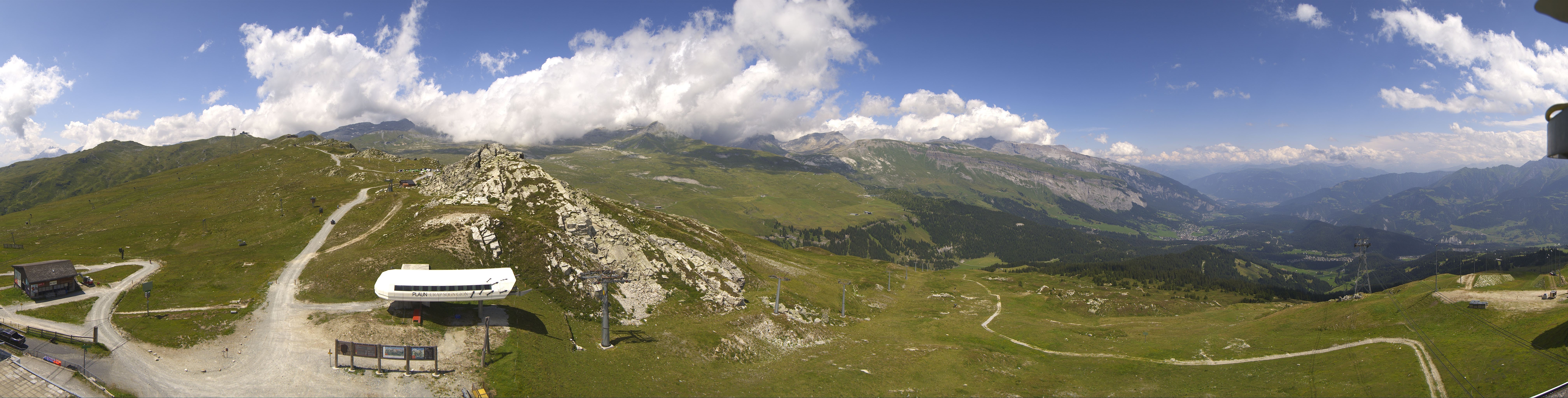 Archiv Foto Webcam Bergstation Crap Sogn Gion