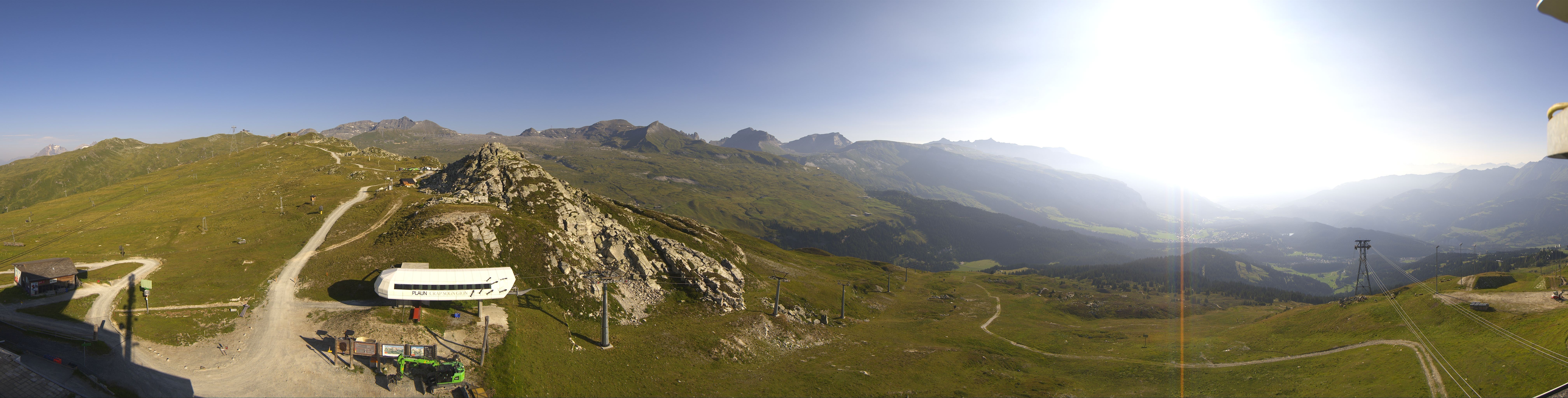Archiv Foto Webcam Bergstation Crap Sogn Gion