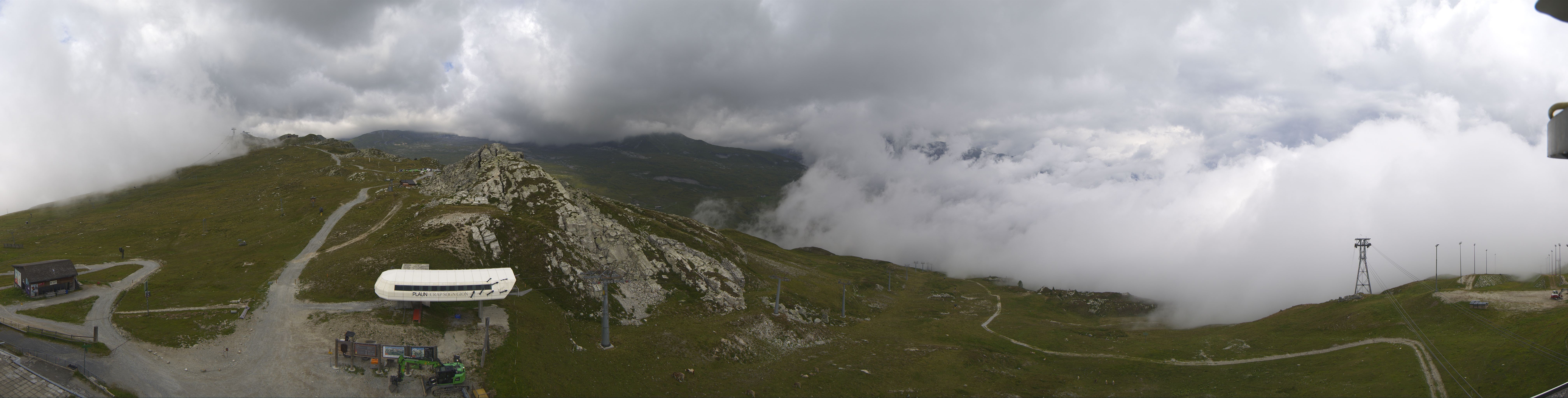 Archiv Foto Webcam Bergstation Crap Sogn Gion