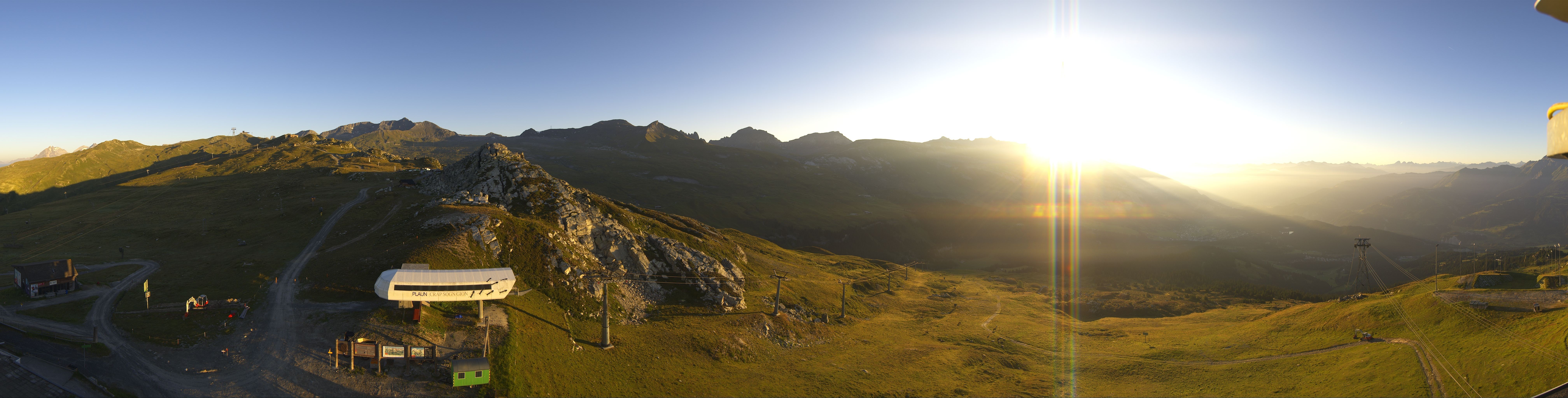 Archiv Foto Webcam Bergstation Crap Sogn Gion