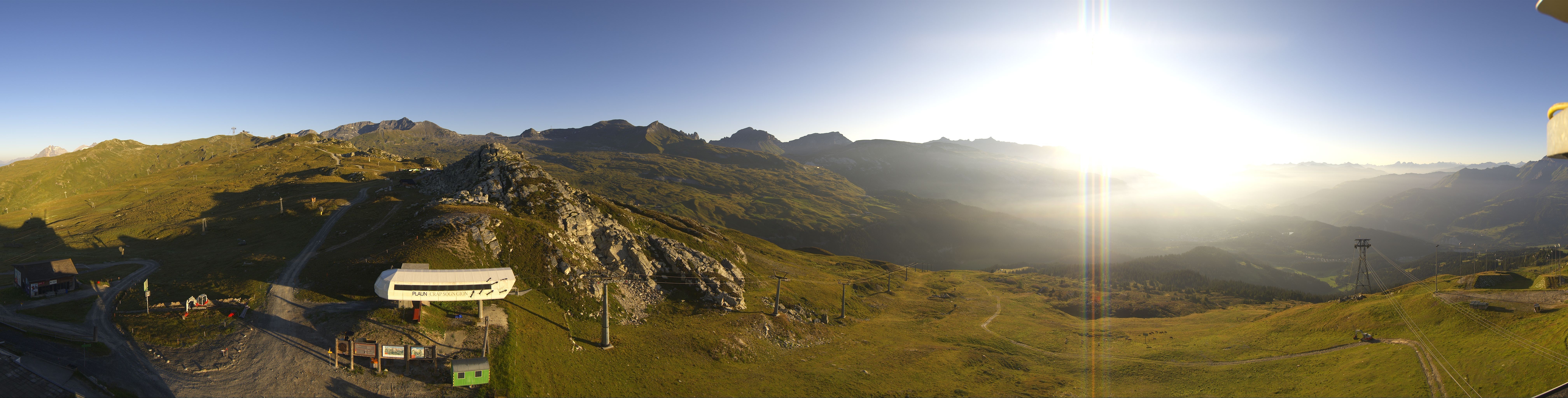 Archiv Foto Webcam Bergstation Crap Sogn Gion