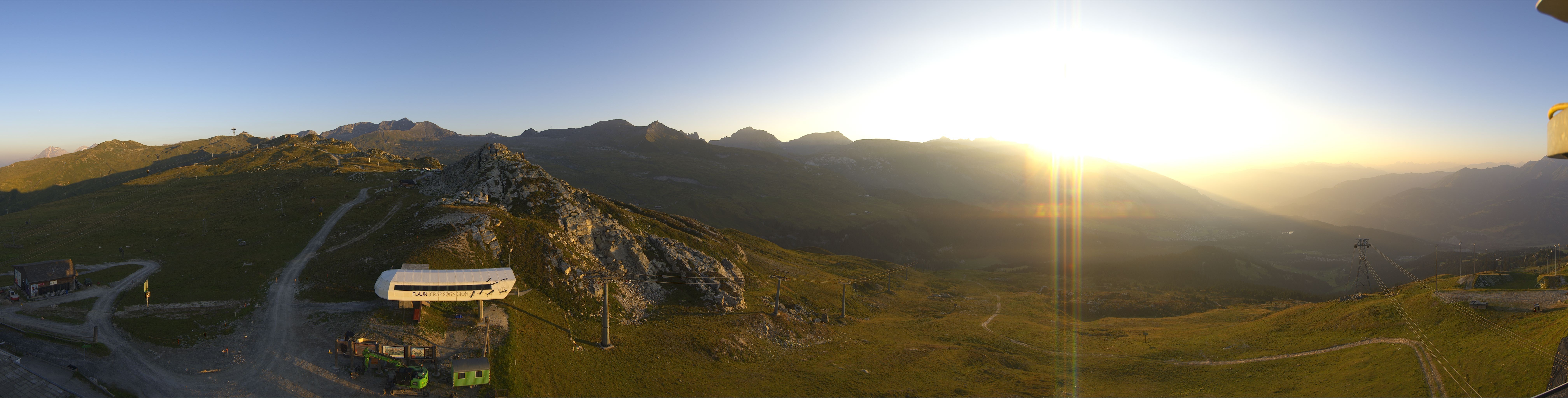 Archiv Foto Webcam Bergstation Crap Sogn Gion