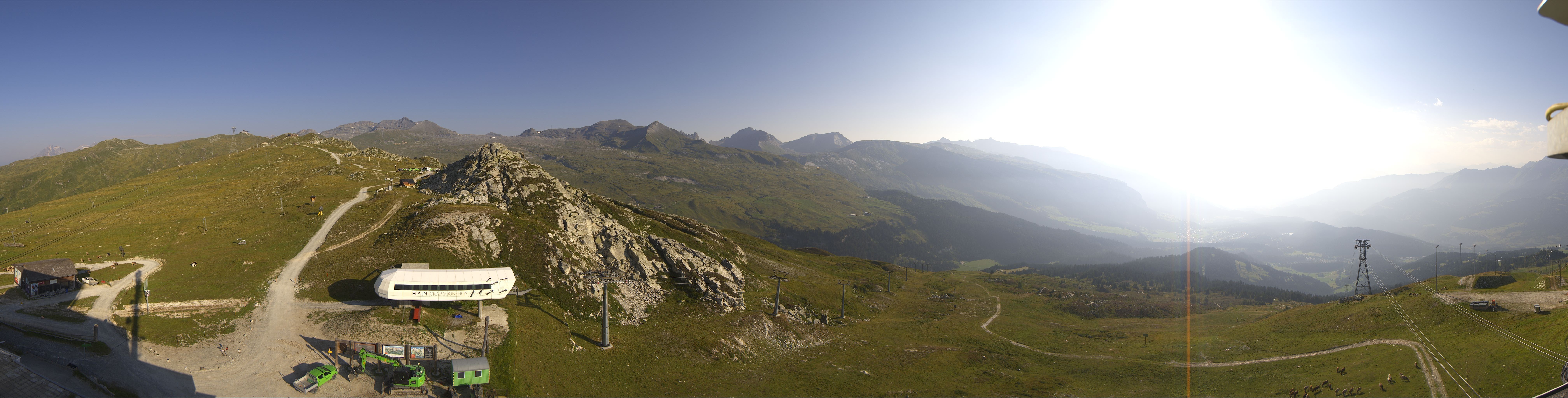 Archiv Foto Webcam Bergstation Crap Sogn Gion