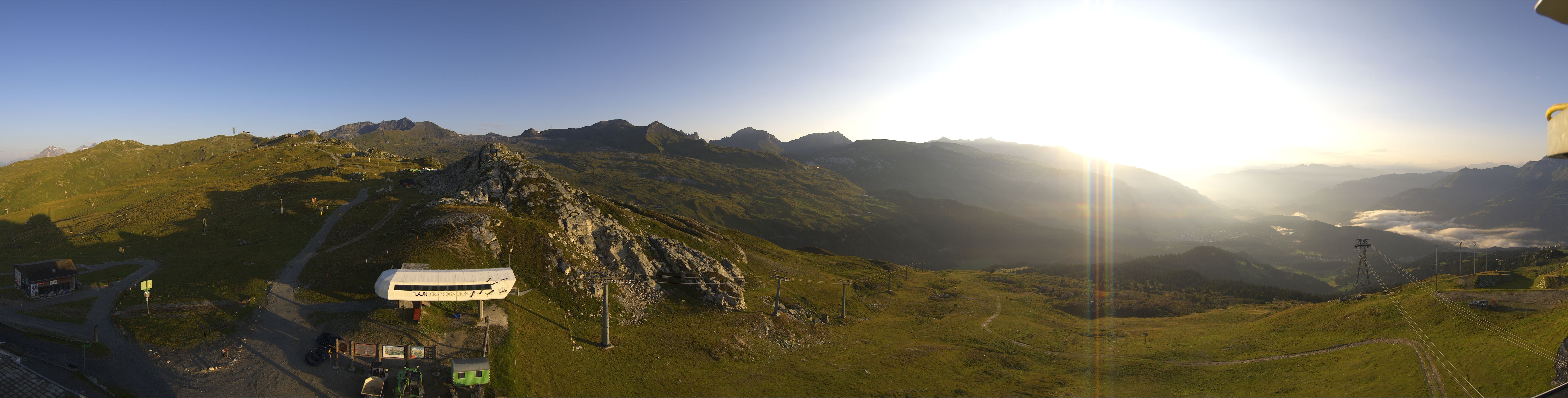 Archiv Foto Webcam Bergstation Crap Sogn Gion
