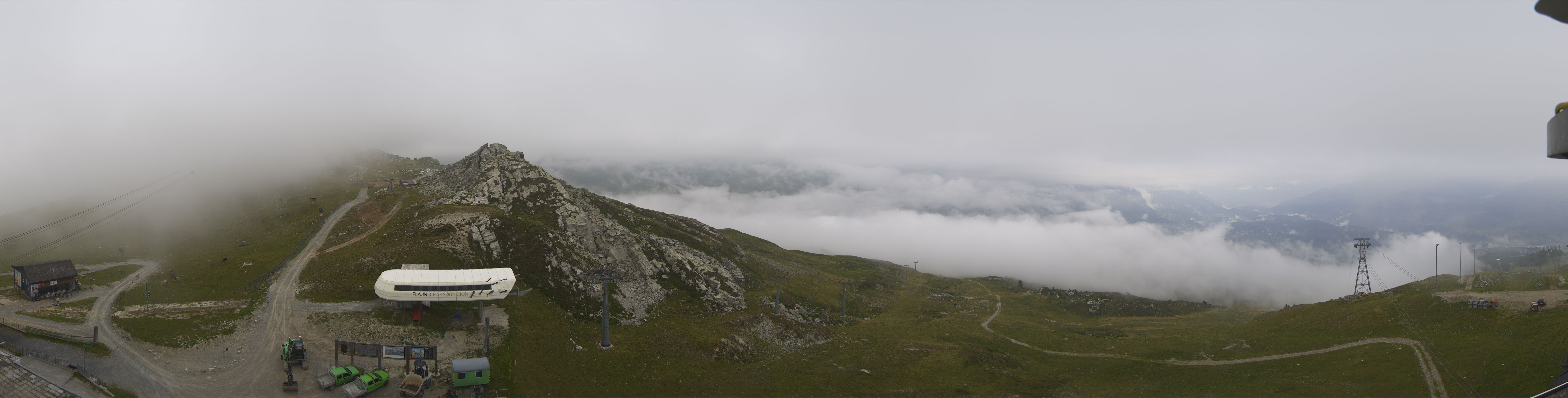 Archiv Foto Webcam Bergstation Crap Sogn Gion