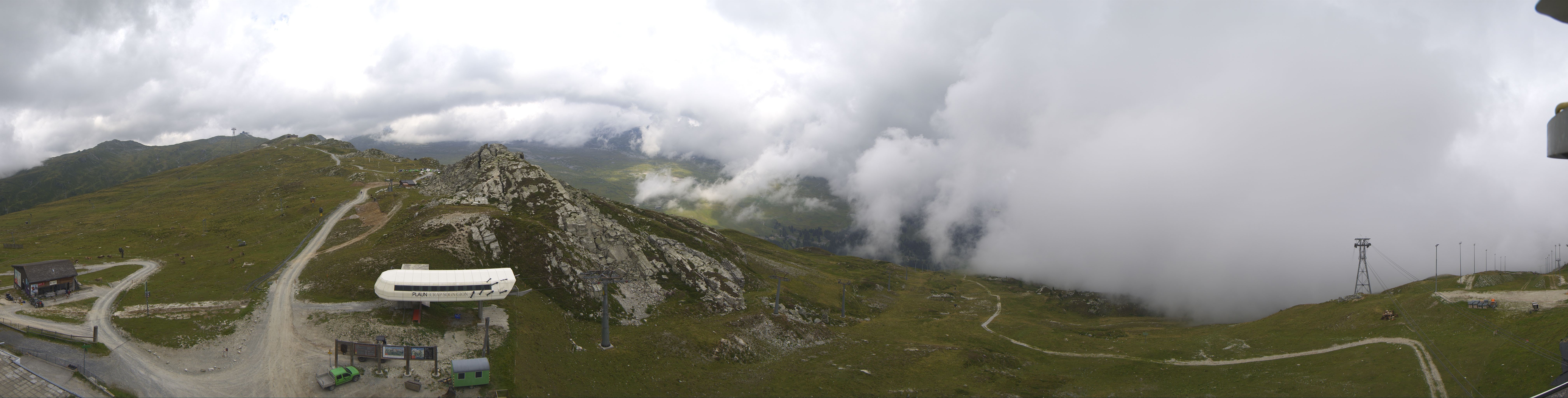 Archiv Foto Webcam Bergstation Crap Sogn Gion