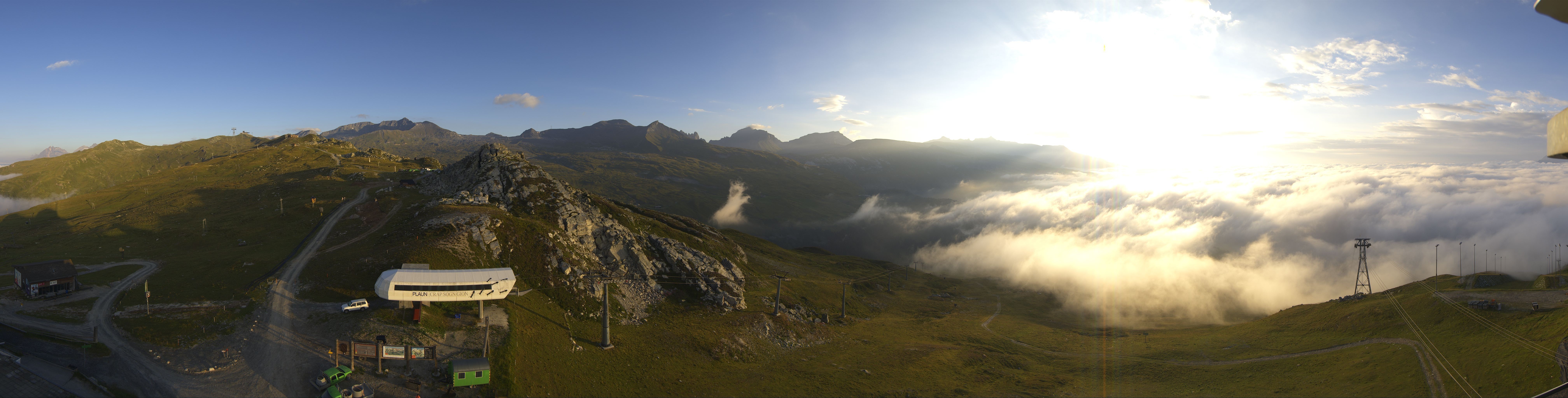 Archiv Foto Webcam Bergstation Crap Sogn Gion