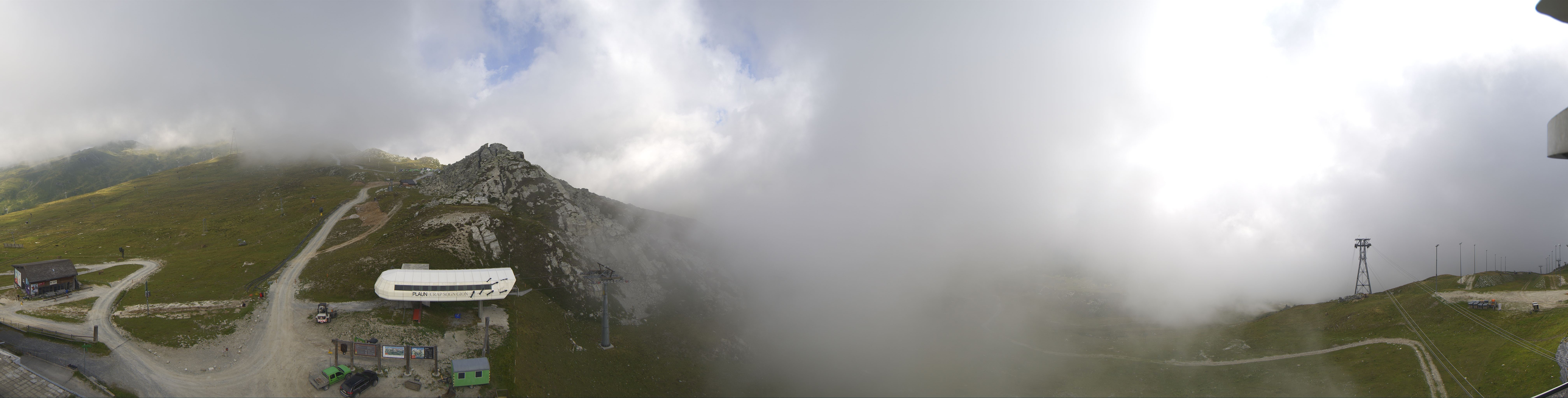 Archiv Foto Webcam Bergstation Crap Sogn Gion