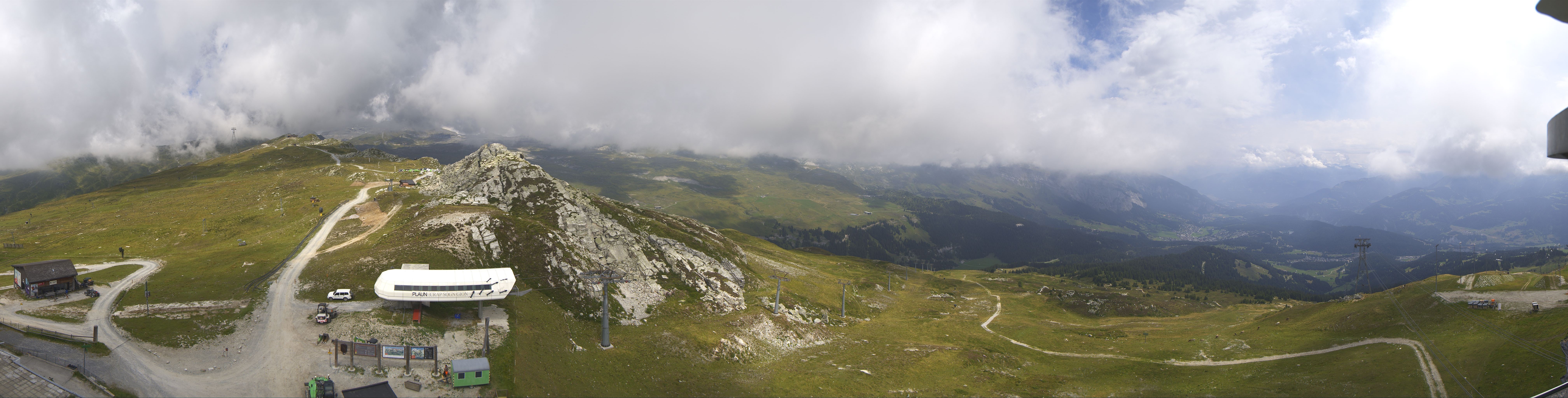 Archiv Foto Webcam Bergstation Crap Sogn Gion