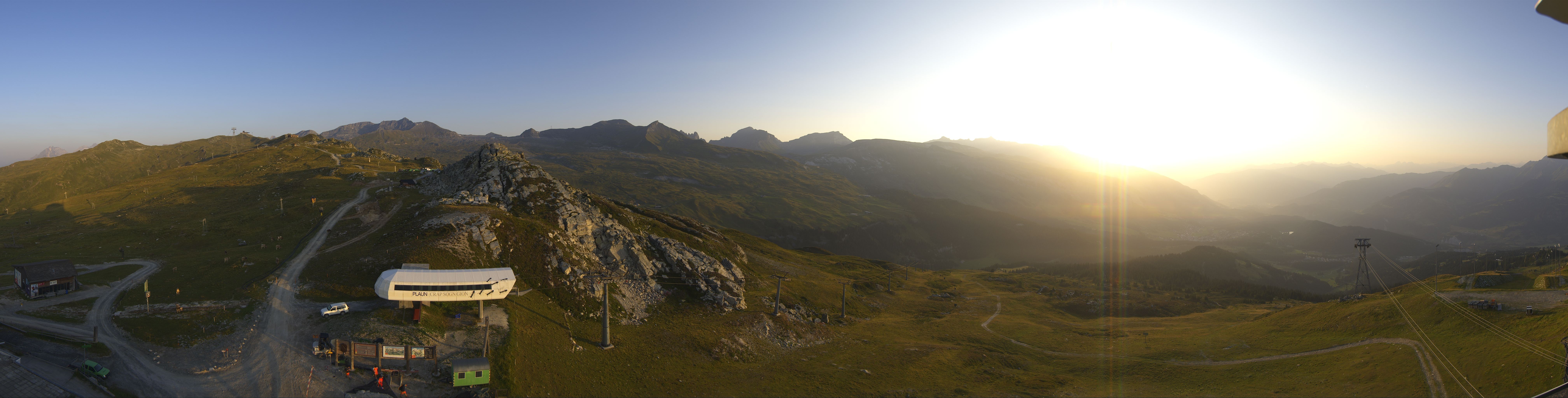 Archiv Foto Webcam Bergstation Crap Sogn Gion