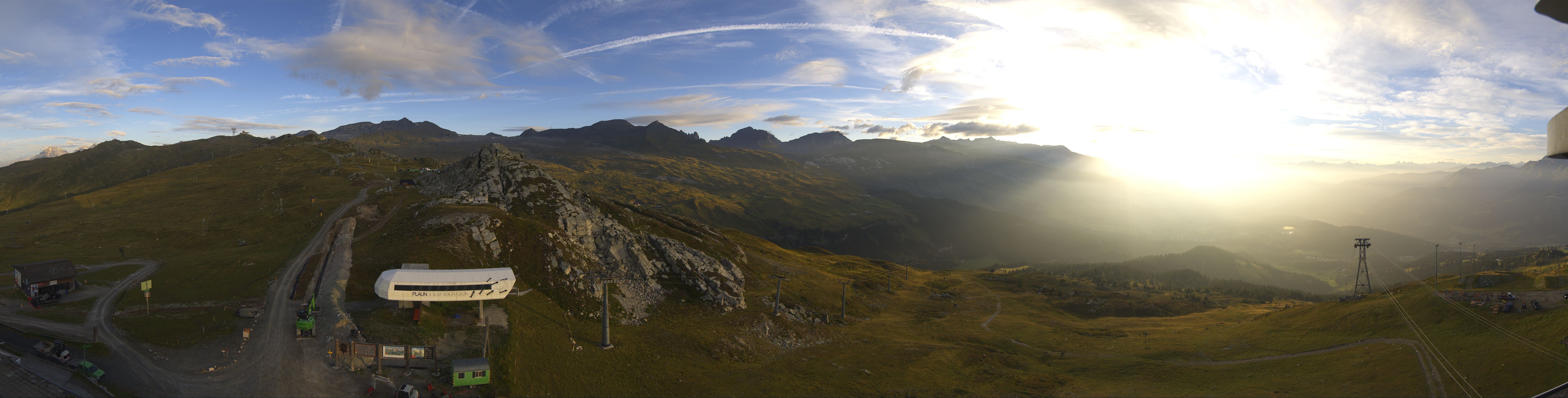 Archiv Foto Webcam Bergstation Crap Sogn Gion