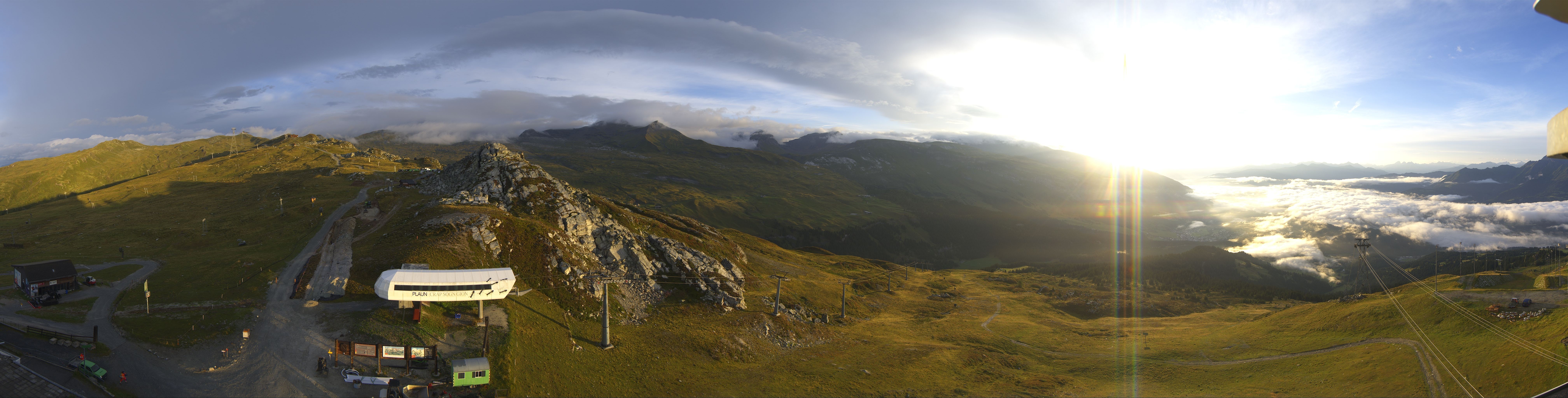 Archiv Foto Webcam Bergstation Crap Sogn Gion