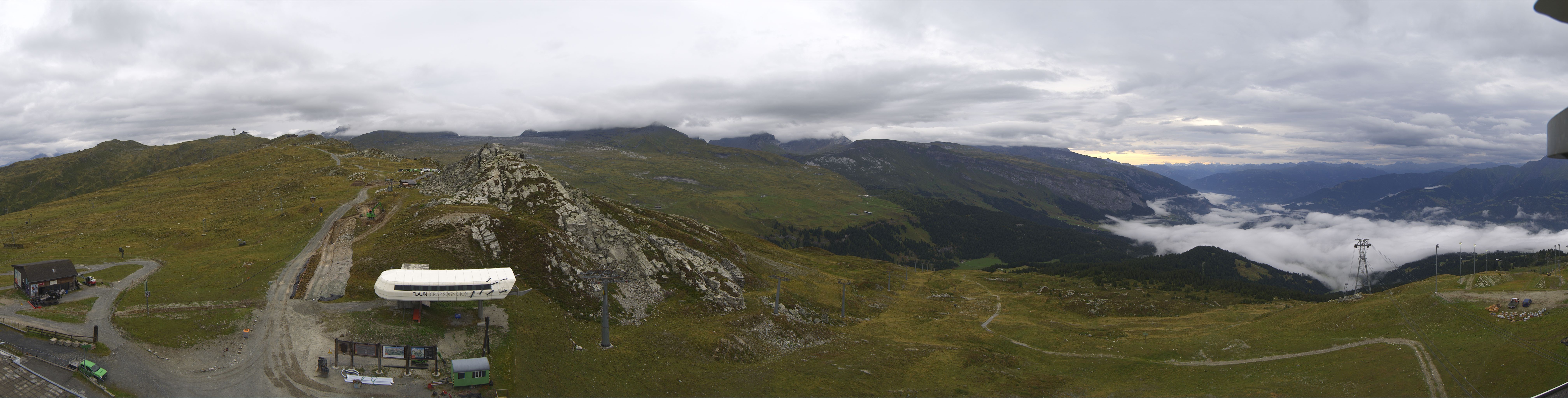 Archiv Foto Webcam Bergstation Crap Sogn Gion