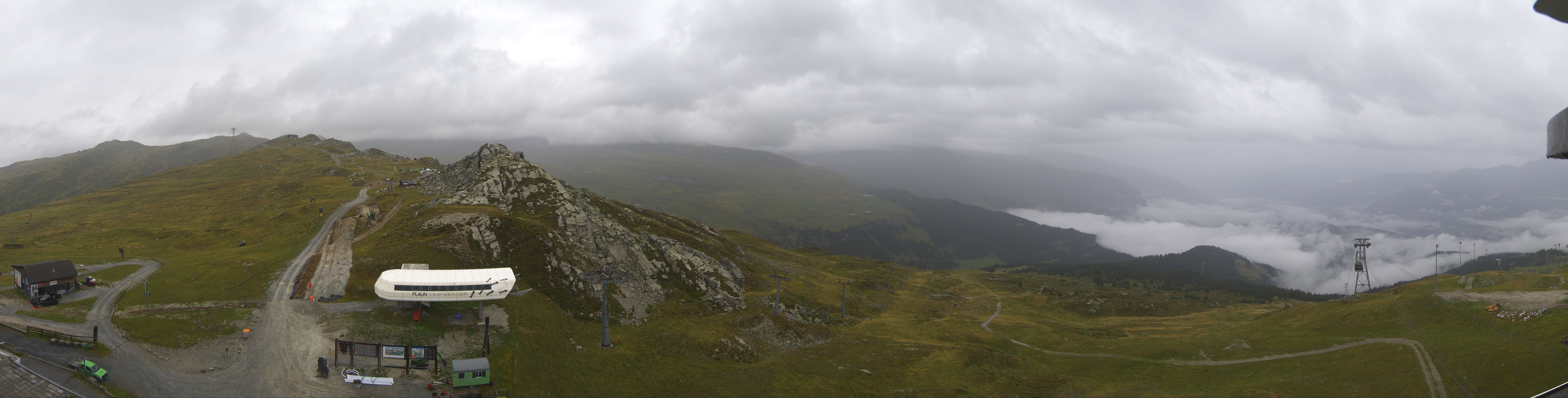 Archiv Foto Webcam Bergstation Crap Sogn Gion