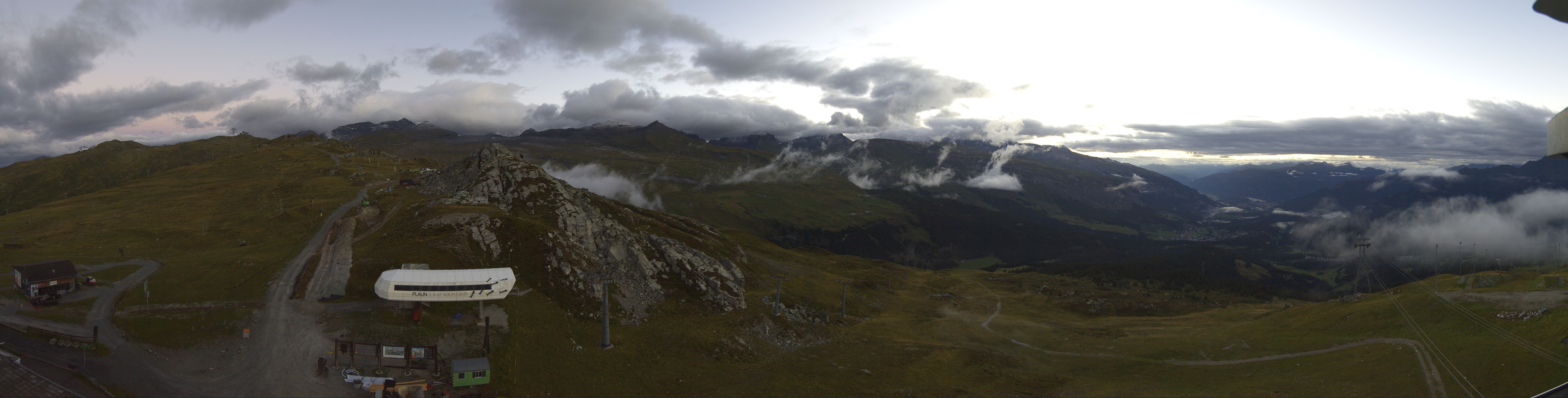 Archiv Foto Webcam Bergstation Crap Sogn Gion