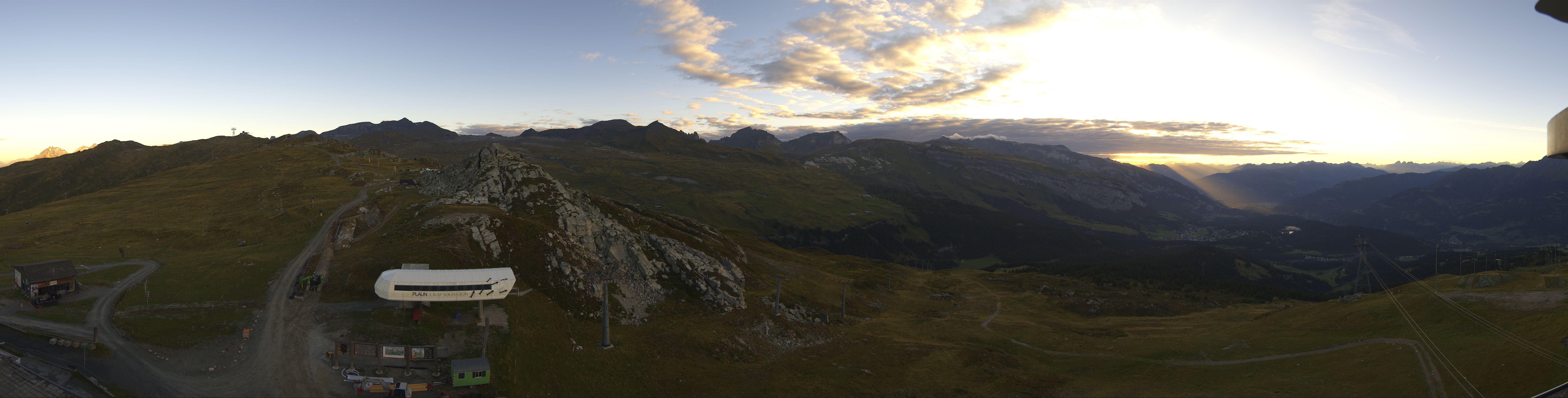 Archiv Foto Webcam Bergstation Crap Sogn Gion