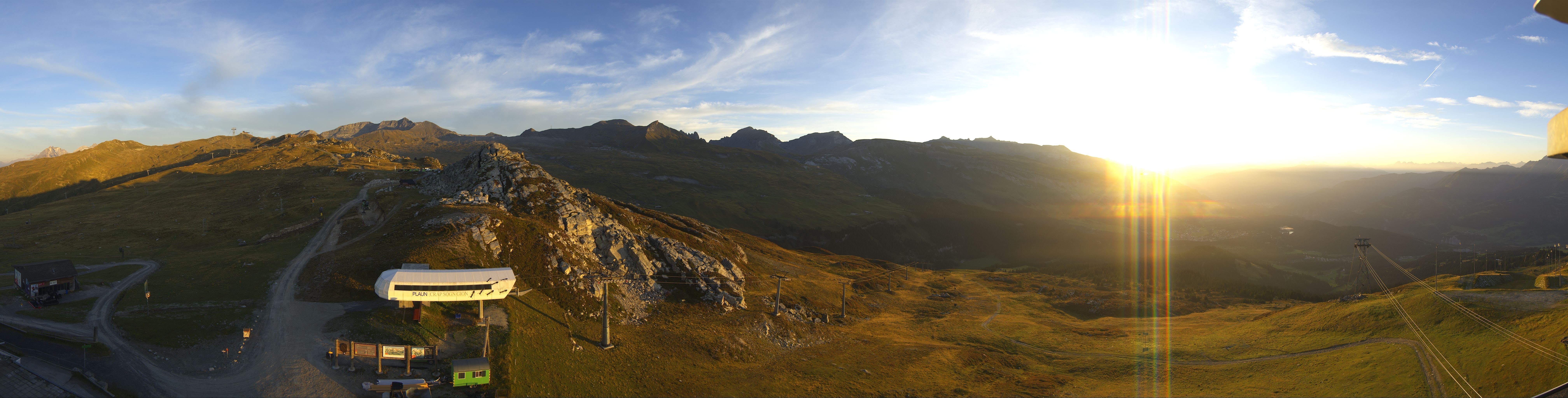 Archiv Foto Webcam Bergstation Crap Sogn Gion
