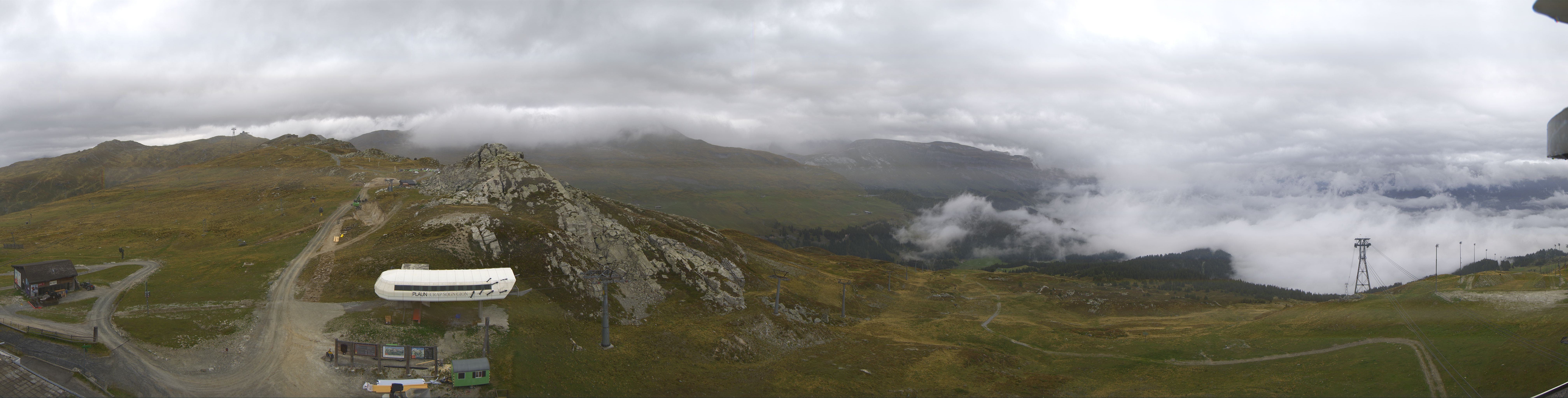 Archiv Foto Webcam Bergstation Crap Sogn Gion