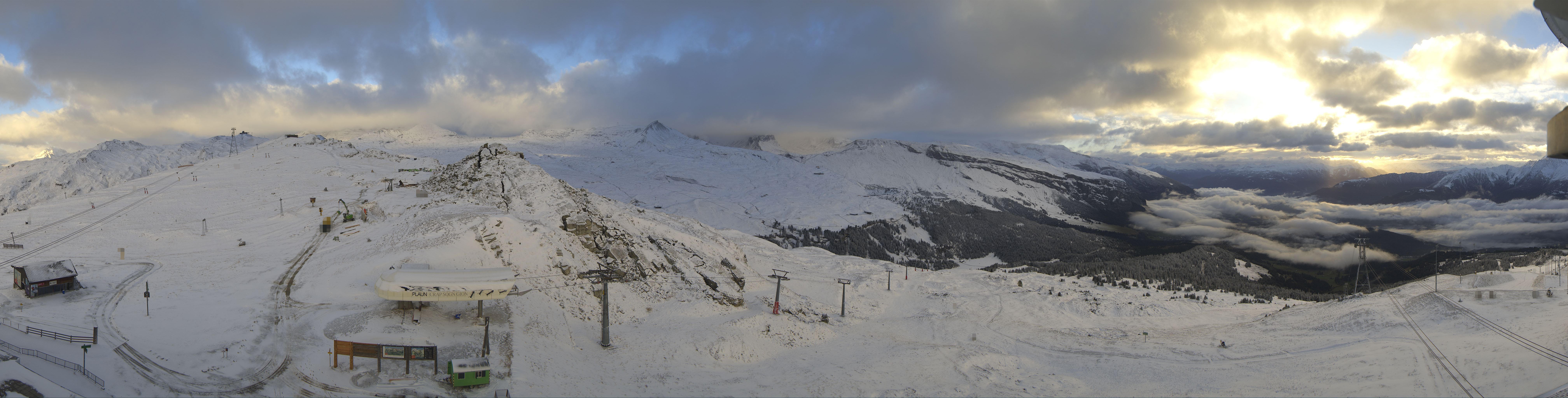 Archiv Foto Webcam Bergstation Crap Sogn Gion