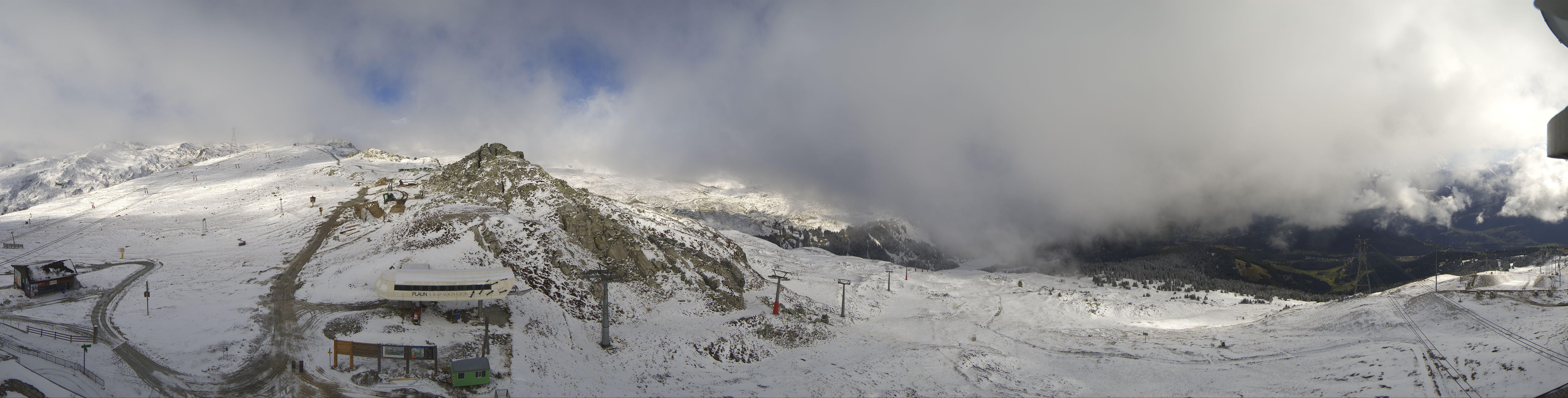 Archiv Foto Webcam Bergstation Crap Sogn Gion