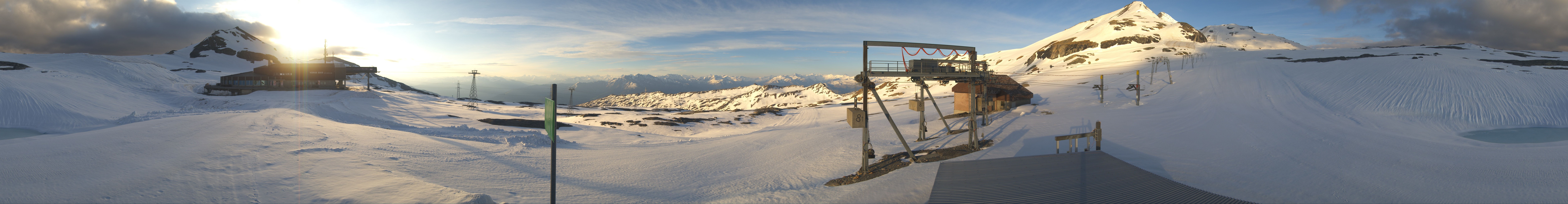 Archiv Foto Webcam Bergstation Vorab Gletscher
