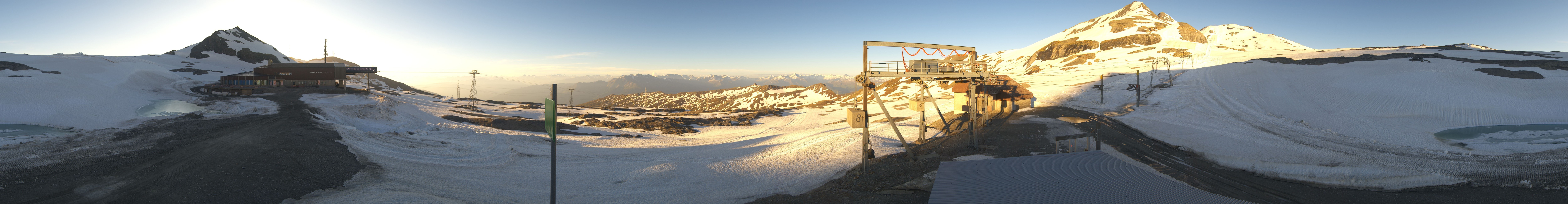 Archiv Foto Webcam Bergstation Vorab Gletscher