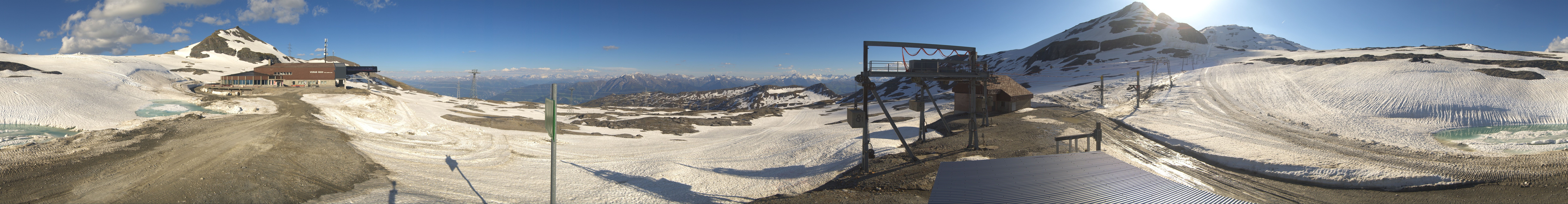 Archiv Foto Webcam Bergstation Vorab Gletscher
