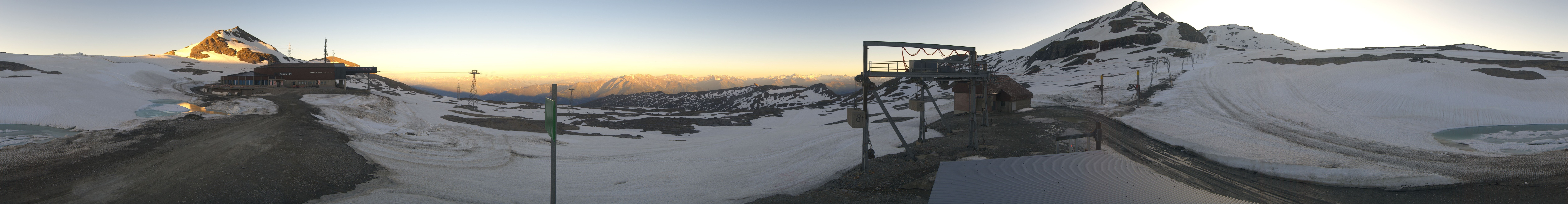 Archiv Foto Webcam Bergstation Vorab Gletscher