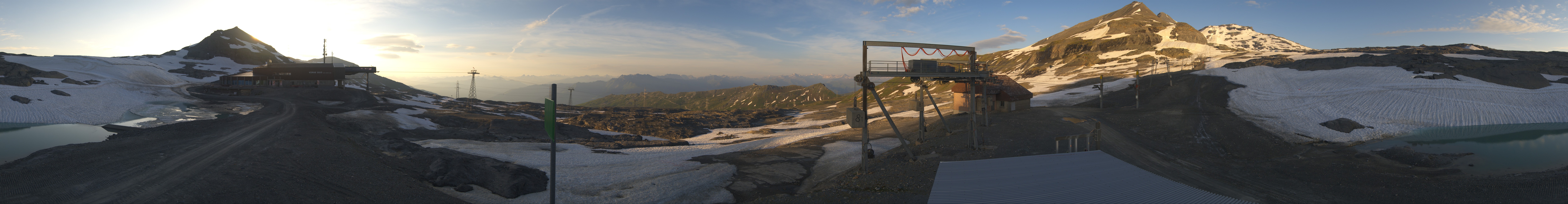 Archiv Foto Webcam Bergstation Vorab Gletscher
