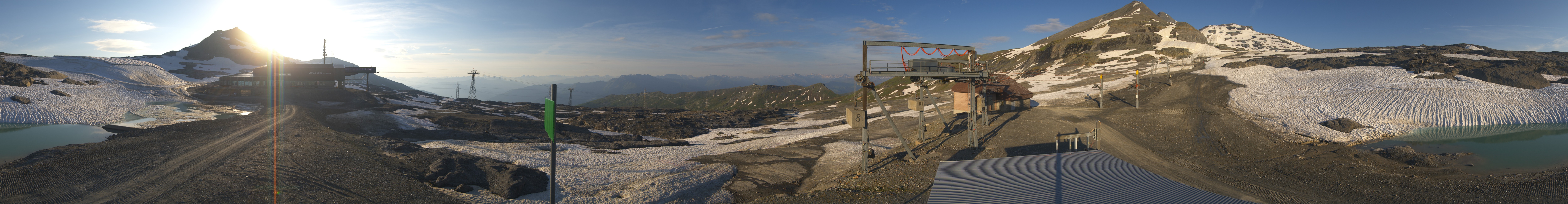 Archiv Foto Webcam Bergstation Vorab Gletscher