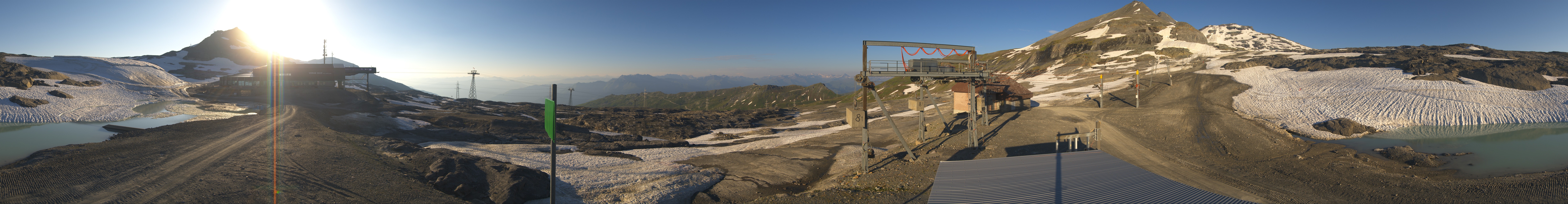Archiv Foto Webcam Bergstation Vorab Gletscher