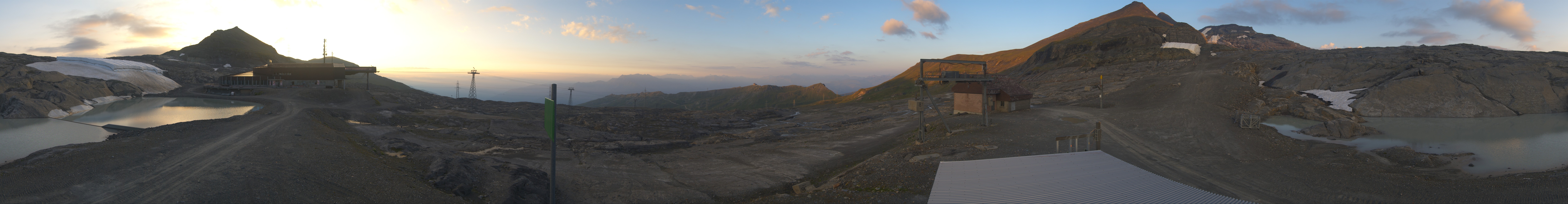 Archiv Foto Webcam Bergstation Vorab Gletscher