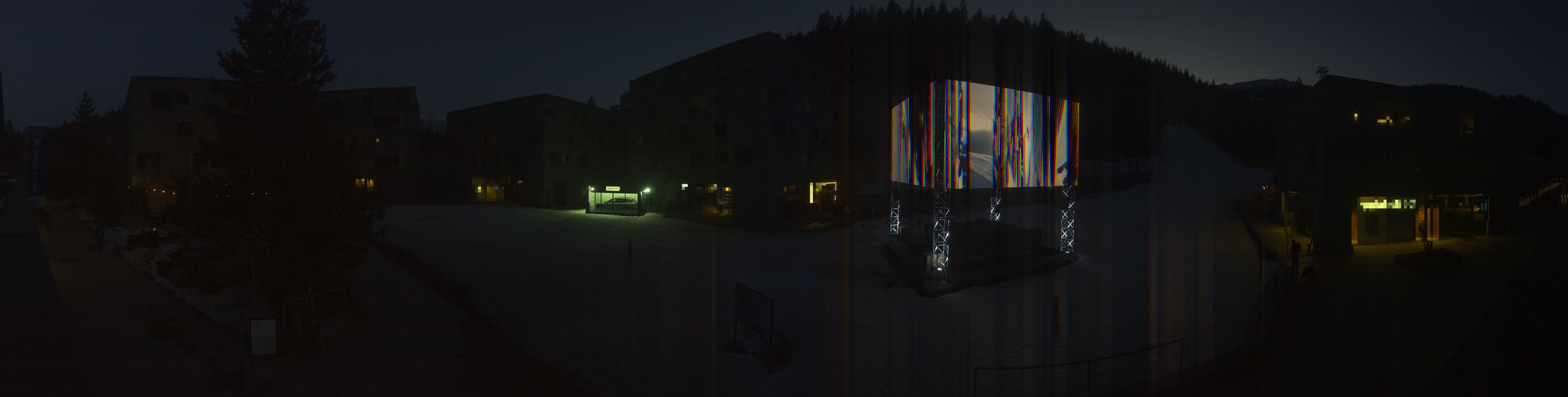 Archived image Webcam Laax - Hotel Rocksresort