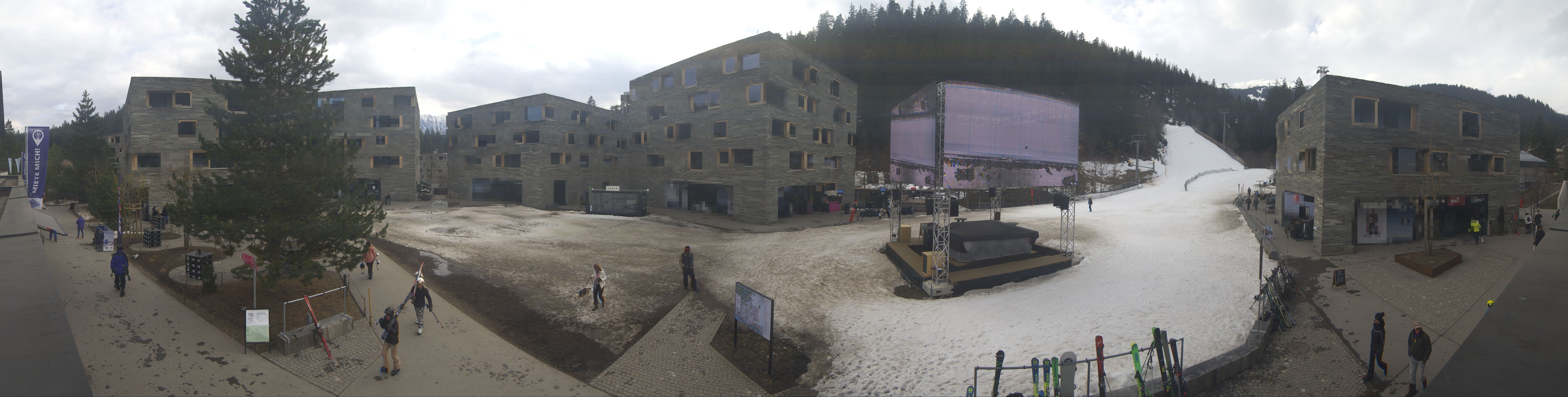 Archived image Webcam Laax - Hotel Rocksresort