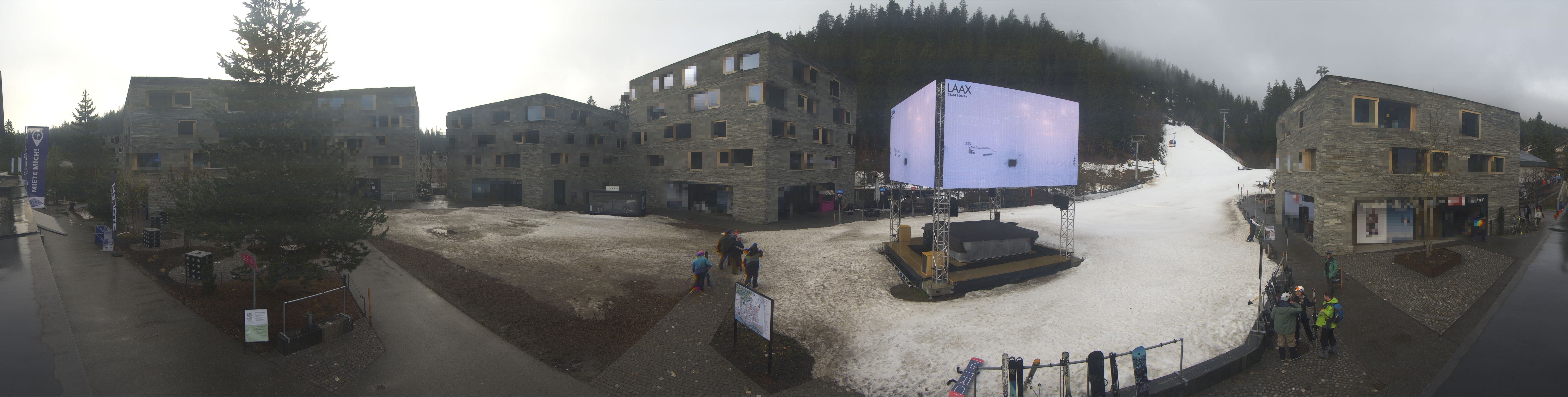 Archived image Webcam Laax - Hotel Rocksresort