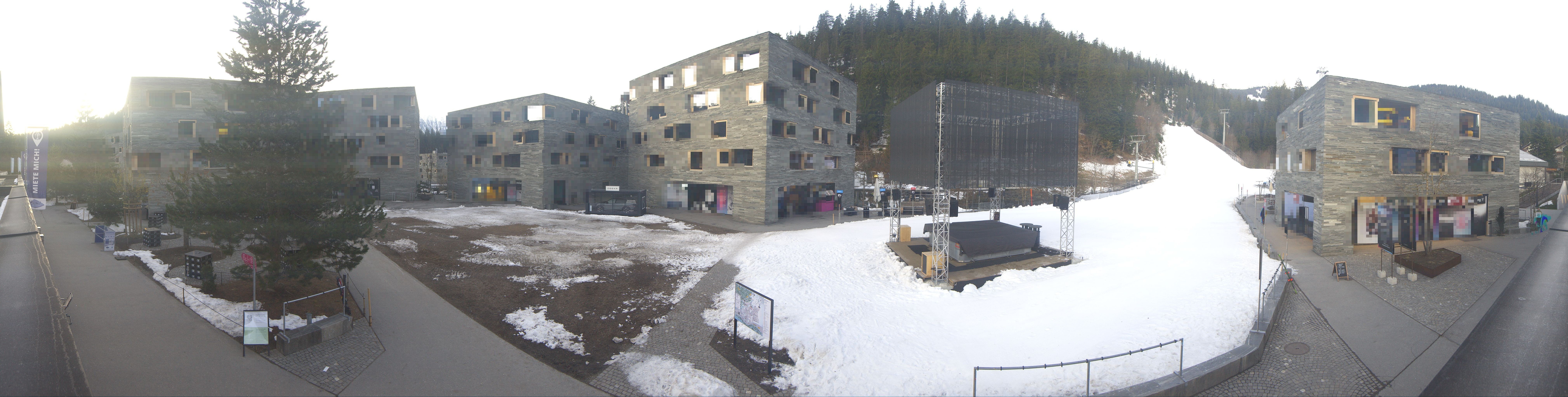 Archived image Webcam Laax - Hotel Rocksresort