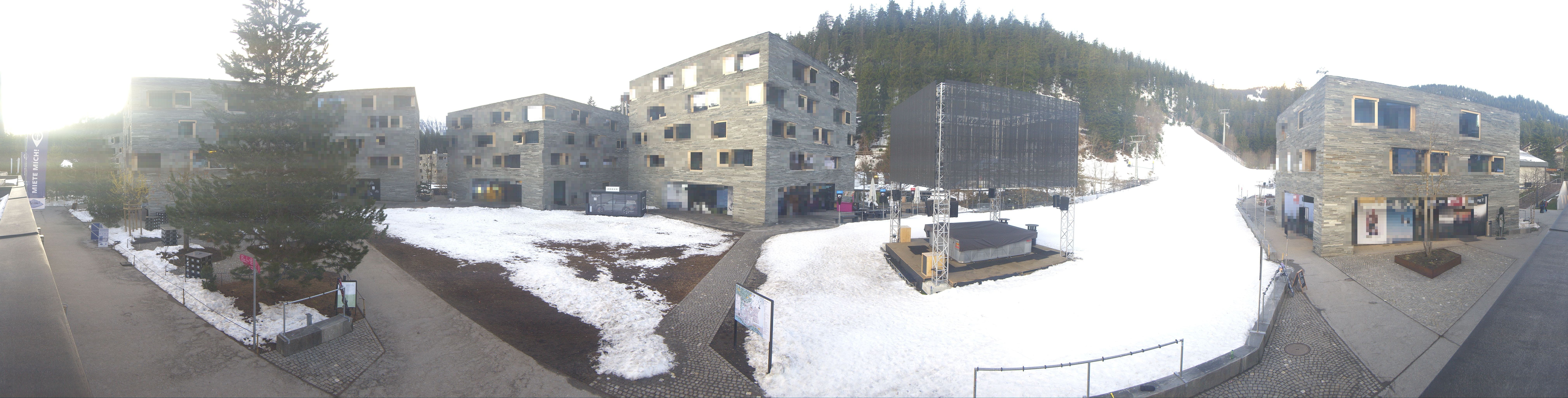 Archived image Webcam Laax - Hotel Rocksresort