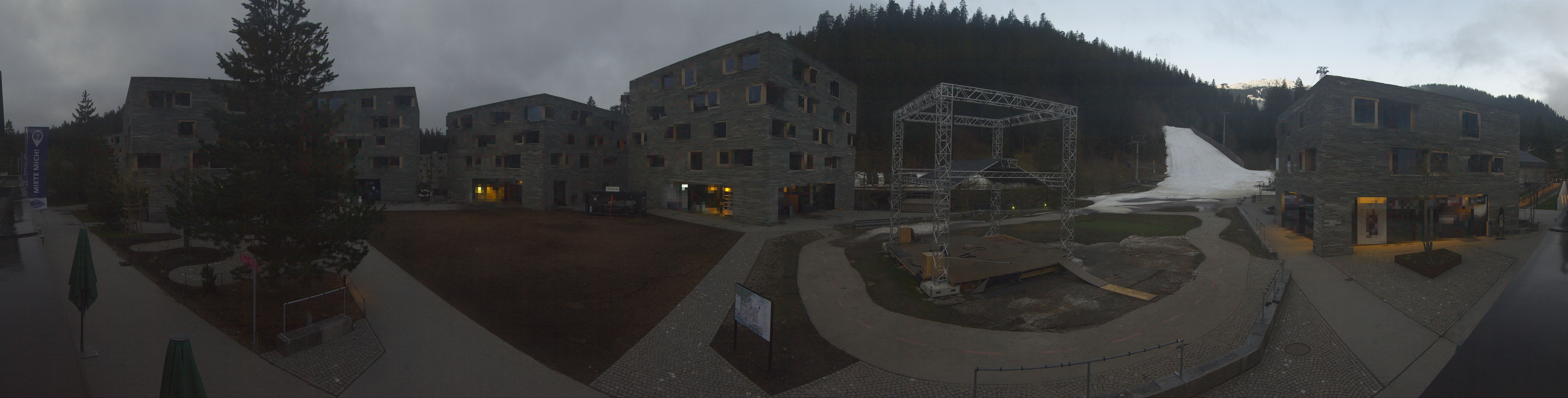 Archived image Webcam Laax - Hotel Rocksresort