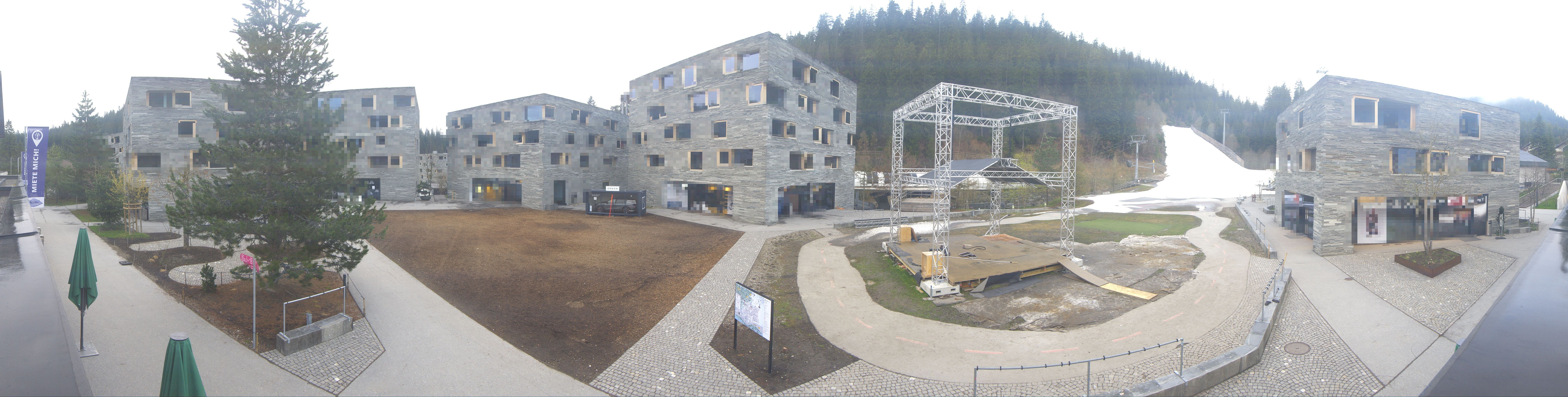 Archived image Webcam Laax - Hotel Rocksresort